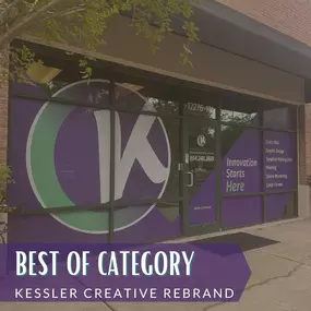 Kessler Rebrand: Custom WIndow Design and Installation