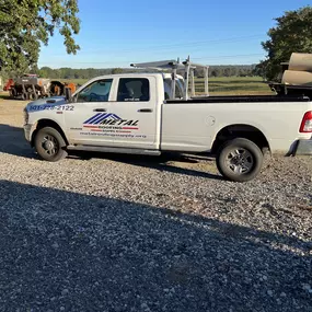 Metal Roofing Supply Vehicle