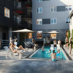 SDSU off campus housing with pool