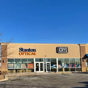 Storefront at Stanton Optical Store Rockford IL 61108