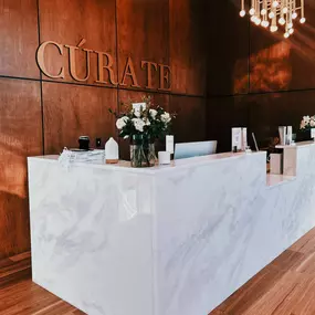 Curate front desk