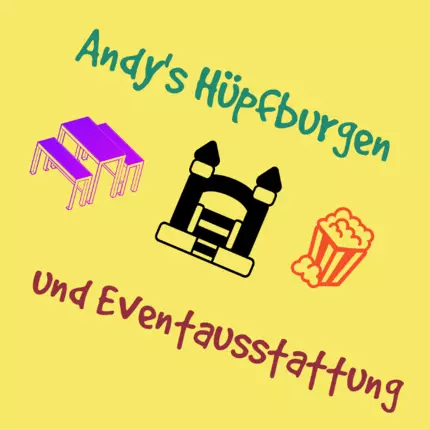 Logotyp från Andy´s Hüpfburgen und Partyausstattung