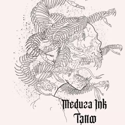 Logo von Tattoo Studio Meduza Ink | Piercing | Tattoo | Beratung | Freihand malen | Gelsenkirchen