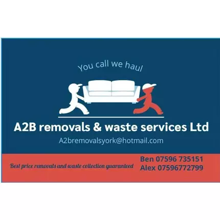 Logo from A2B Removals & Waste Services Ltd