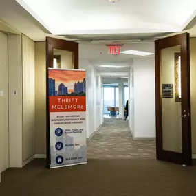 Thrift McLemore Law Office Exit in Atlanta
