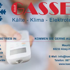 Bild von Adolf Gasser GmbH Kälte-Klima-Elektrotechnik