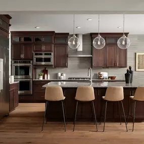 Gourmet kitchens with ample storage