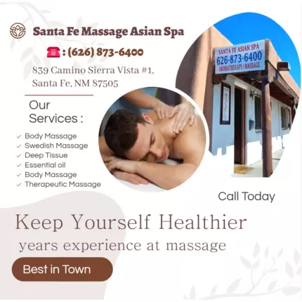 Logotyp från Santa Fe Massage Asian Spa