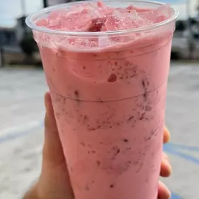 La Michoacana Ricas Nieves - Agua fresca de fresa