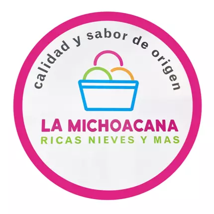 Logotipo de La Michoacana Ricas Nieves