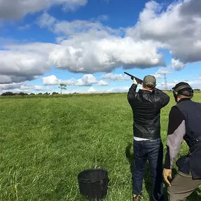 Clay Pigeon Shooting at West Edinburgh Shooting School