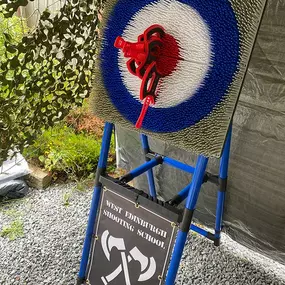 Axe Throwing Activity