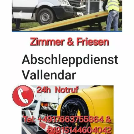 Logo von Zimmer & Friesen Abschleppdienste Kestert Neuwied/Koblenz / Andernach