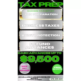 Our skilled professionals are dedicated to getting you the biggest refund possible by making the most of your tax deductions. We’ll help guide you to saving money, clearly explain the process we follow, and assist with submitting everything to the IRS. To learn about even more benefits, find out if you qualify for any tax credits.