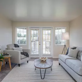 Living Room at Sundial Apartments