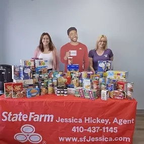 We love our community at our State Farm office, thanks for helping us kick off the season!