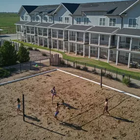 Volleyball and Basketball Courts