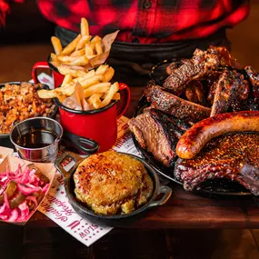 Smokehouse Platter at Hickory's Smokehouse