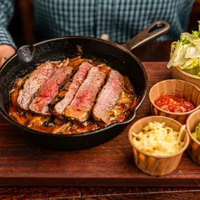 Blackened Butt Steak Fajita