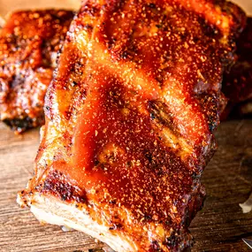 Memphis style baby back ribs