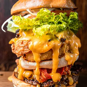 Go big or go home burger