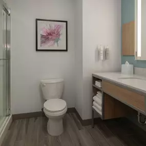 Guest room bath