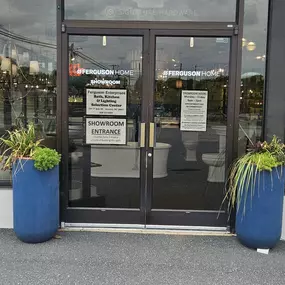 Ferguson home Signage on Door