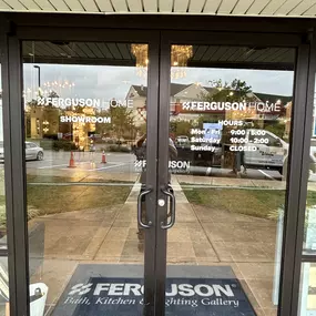 Ferguson Home Signage on Door