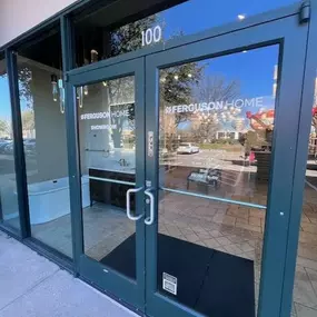 Ferguson Home Signage on Door