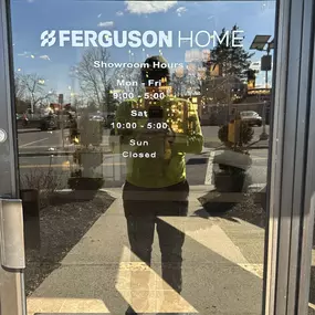 Ferguson Home Signage on Door