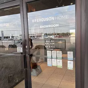 Ferguson Home Signage on Door