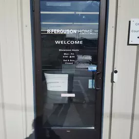 Ferguson Home Signage on Door