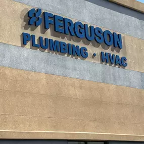 Ferguson Signage on building