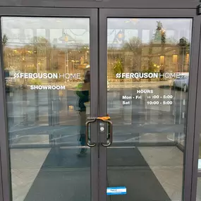 Ferguson Home Signage on Door