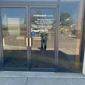 Ferguson Home Signage on Door