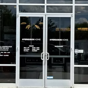 Ferguson Home Signage on Door
