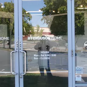 Ferguson Home Signage on Door