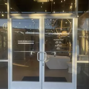 Ferguson Home Signage on Door