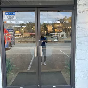Ferguson Home Signage on Door