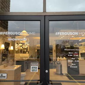 Ferguson Home Signage on Door