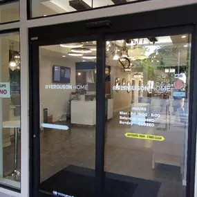 Ferguson Home Signage on Door