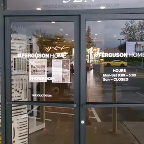 Ferguson Home Signage on Door