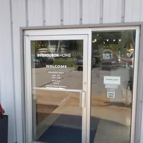 Ferguson Home Signage on Door