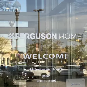 Ferguson Home Signage on Door