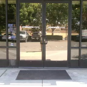 Ferguson Home Signage on Door