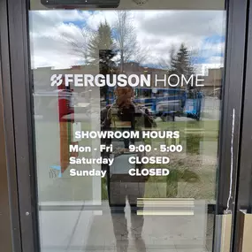 Ferguson Home Signage on Door