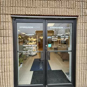 Ferguson Home Signage on Door