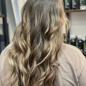 Curly Blonde Balyage Hair Salon For Blondes