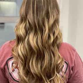 Ombre Balayage With Natural Looking Blonde Color in Knoxville, TN