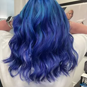 Top Vivid Hair Color Salon For Blue and Purple Danger Jones Hair Color